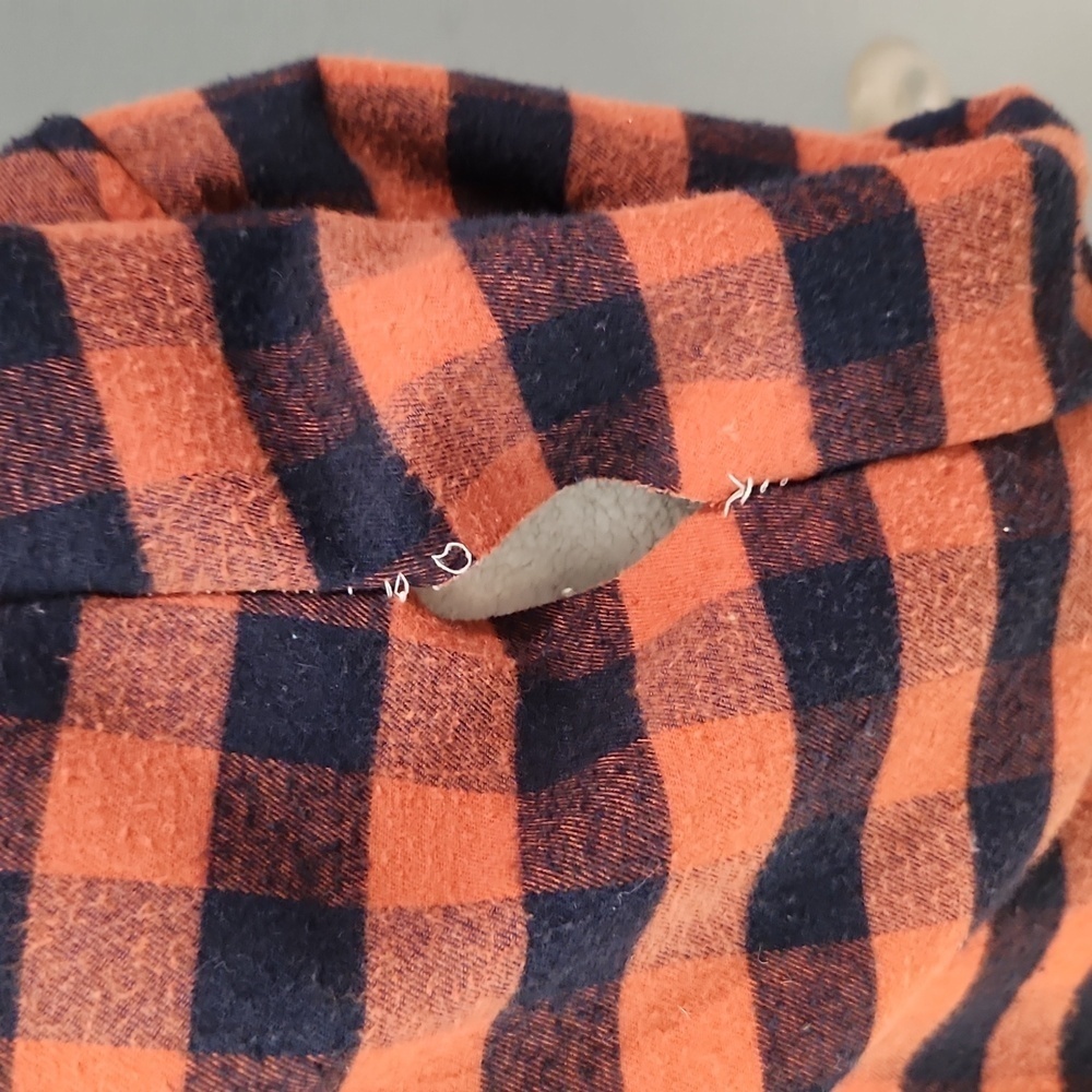Nomad Raul Plaid flannel sherpa lined shirt barnchore jacket Gorpcore Anglercore - Picture 5 of 9